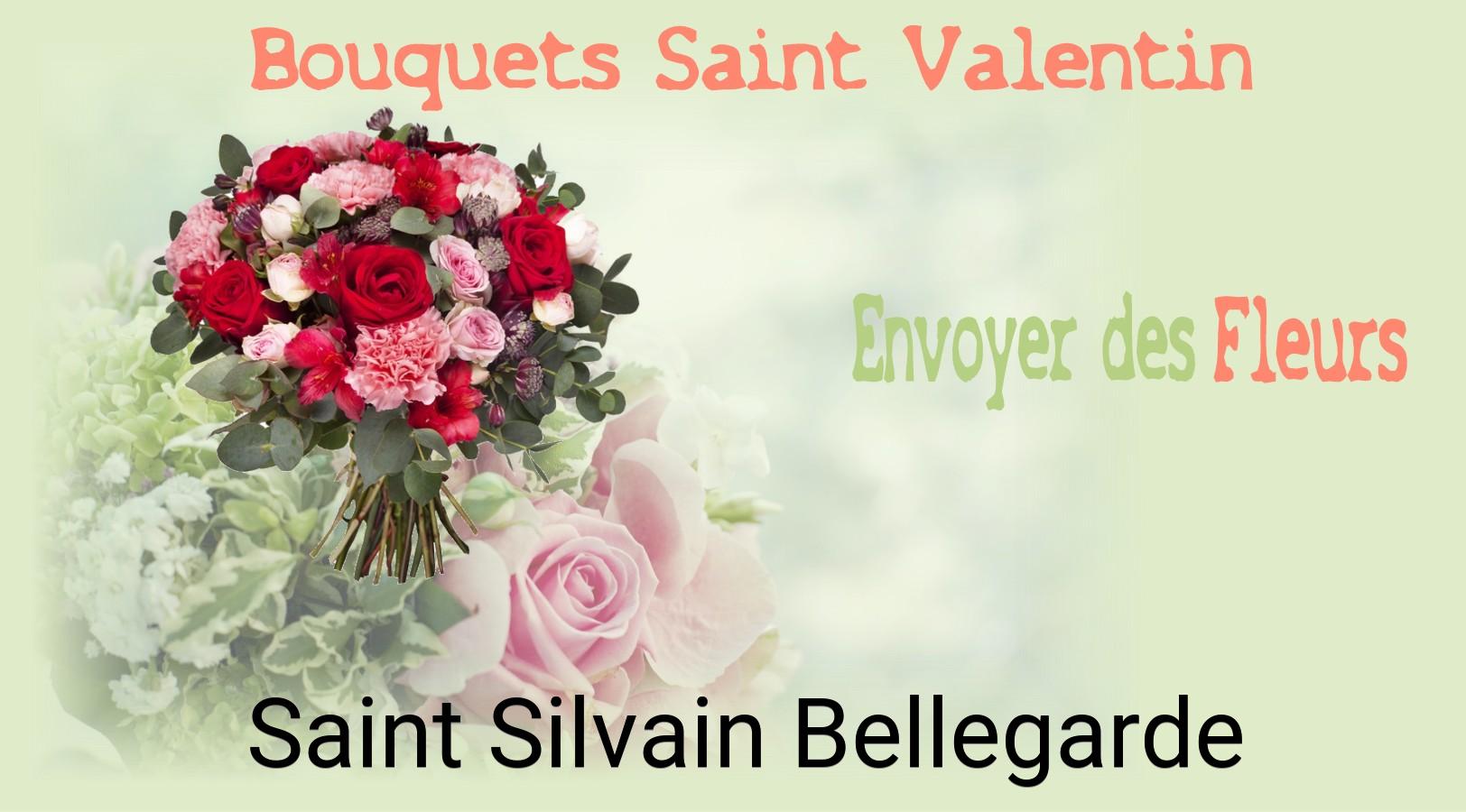 Roses de Saint-Valentin livrées à Saint-Silvain-Bellegarde
